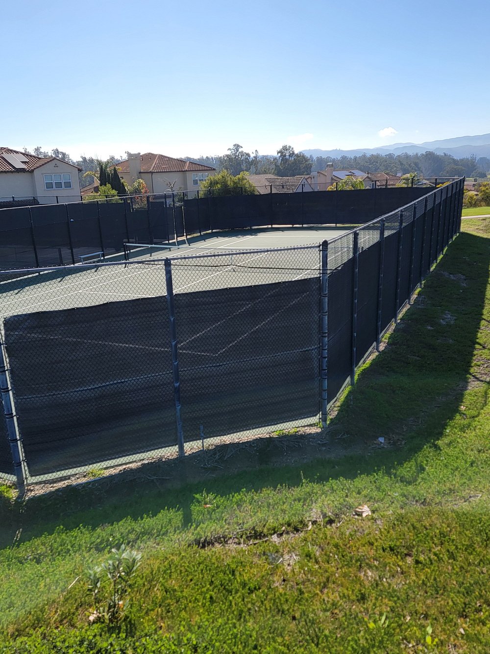 Pickleball courts at Providence Landing Park in Lompoc