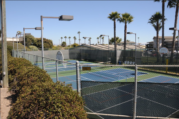 Pickleball courts at Pismo Beach Athletic Club (PBAC) Pickleball Courts in Pismo Beach